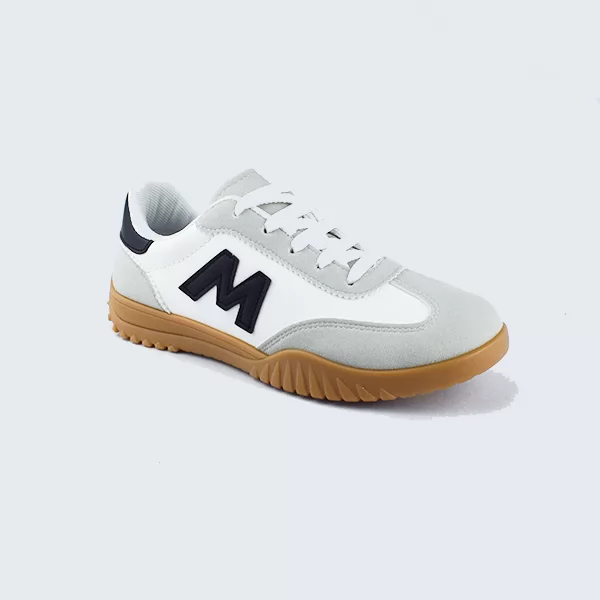 Basket sneakers pour femme 612025 noir/blanc............... sandale médicale femme confortable Maroc